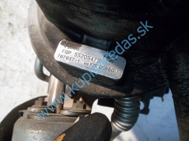 turbo na suzuki sx4 1,9ddis, 55205475